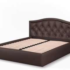 Кровать Стелла 1200 + Основание (Лесмо brown) коричневый в Лысьве - lysva.mebel24.online | фото 3