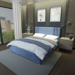Кровать Стелла Решетка+ПМ (1400) *БЕЗ ДНА в Лысьве - lysva.mebel24.online | фото