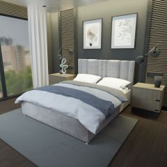 Кровать Верона Решетка+ПМ (1200) *БЕЗ ДНА в Лысьве - lysva.mebel24.online | фото