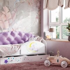 Кровать Звездочка на щитах + Бортик в Лысьве - lysva.mebel24.online | фото 3