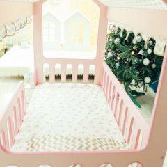 Кровать-домик без ящика 800*1600 (Розовый) в Лысьве - lysva.mebel24.online | фото 3