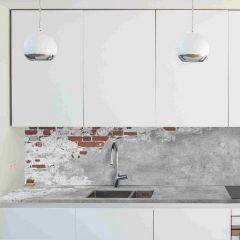 Кухонный фартук со столешницей (А-01) в едином стиле (3050 мм) в Лысьве - lysva.mebel24.online | фото