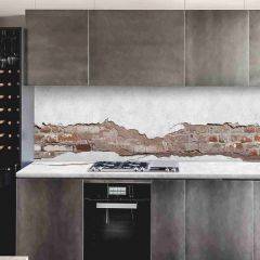 Кухонный фартук со столешницей (А-011) в едином стиле (3050 мм) в Лысьве - lysva.mebel24.online | фото