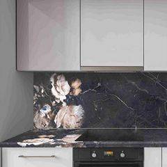 Кухонный фартук со столешницей (А-014) в едином стиле (3050 мм) в Лысьве - lysva.mebel24.online | фото