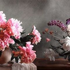 Кухонный фартук Цветы 316 МДФ матовый (3000) Flowers в Лысьве - lysva.mebel24.online | фото