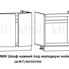 ЛИЗА-2 Кухонный гарнитур 2,0 Белый глянец холодный в Лысьве - lysva.mebel24.online | фото 6