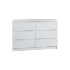 МОРИ МК 1200.6 Комод (белый) в Лысьве - lysva.mebel24.online | фото