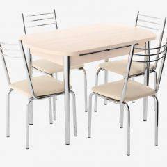 Комплект Вегас (стол+4 стула) в Лысьве - lysva.mebel24.online | фото 1