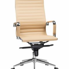 Офисное кресло для руководителей DOBRIN CLARK LMR-101F бежевый в Лысьве - lysva.mebel24.online | фото