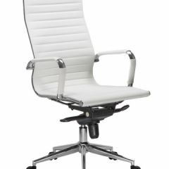 Офисное кресло для руководителей DOBRIN CLARK LMR-101F белый в Лысьве - lysva.mebel24.online | фото