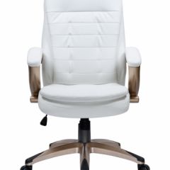 Офисное кресло для руководителей DOBRIN DONALD LMR-106B белый в Лысьве - lysva.mebel24.online | фото 1