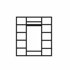 Шкаф 4-х дверный (2 зеркала) для платья и белья Венеция дуб седан (ВНШ1/4) в Лысьве - lysva.mebel24.online | фото 2