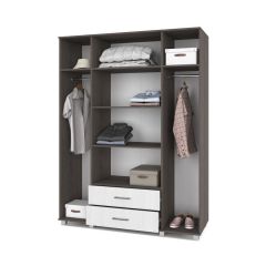 ЕВА Шкаф 4-х дверный Е43 в Лысьве - lysva.mebel24.online | фото 2