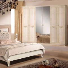 Шкаф 6-ти дверный с зеркалами (08.246) Ирина (беж) в Лысьве - lysva.mebel24.online | фото 3