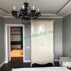 Шкаф для одежды Луиза (ММ-227-01/02Б) в Лысьве - lysva.mebel24.online | фото 2