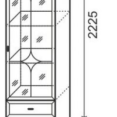 Шкаф для посуды Венеция 9 бодега в Лысьве - lysva.mebel24.online | фото 3