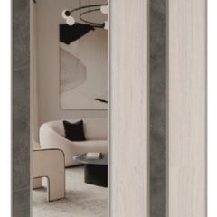Шкаф-купе 1300 серии SILVER S5+S5+B2+PL3 (2 ящика+2 штанги) профиль «Серебро» в Лысьве - lysva.mebel24.online | фото 8