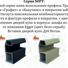 Шкаф-купе 1400 серии SOFT D8+D2+B2+PL4 (2 ящика+F обр.штанга) профиль «Капучино» в Лысьве - lysva.mebel24.online | фото 10