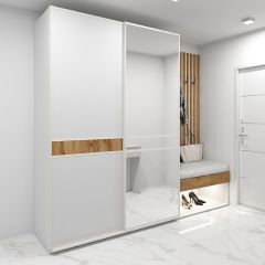 Шкаф-купе 1800 серии SOFT D6+D4+B2+PL2 (2 ящика+1штанга+1 полка) профиль «Капучино» в Лысьве - lysva.mebel24.online | фото 5