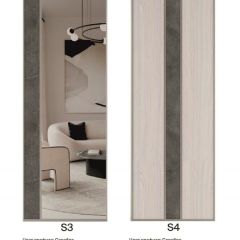 Шкаф-купе 1950 серии SILVER S6+S1+S6Z B22+PL1 (по 2 ящика лев/прав+1 штанга) профиль «Серебро» в Лысьве - lysva.mebel24.online | фото 11