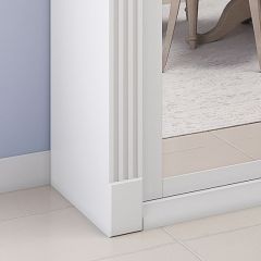 Шкаф-купе 2450 серии NEW CLASSIC K1+K1+K1+B22+PL4 (по 2 ящика лев/прав+F обр.штанга) профиль «Капучино» в Лысьве - lysva.mebel24.online | фото 5