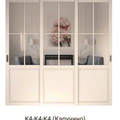 Шкаф-купе 2450 серии NEW CLASSIC K1+K1+K1+B22+PL4 (по 2 ящика лев/прав+F обр.штанга) профиль «Капучино» в Лысьве - lysva.mebel24.online | фото 16