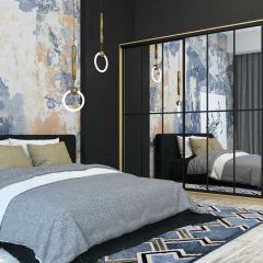 Шкаф-купе Лофт 2400 Шк24-60 (Дуб Сонома) в Лысьве - lysva.mebel24.online | фото 10