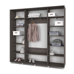 МАРТИН Шкаф-купе с зеркалом Анкор темный (2200*450) М422 в Лысьве - lysva.mebel24.online | фото 2