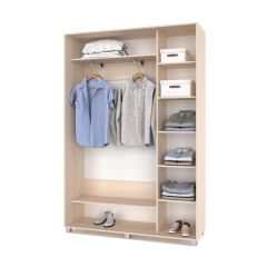 РОЛАНД Шкаф-купе Млечный дуб (450*1500) Р451 в Лысьве - lysva.mebel24.online | фото 3
