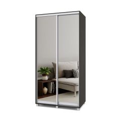 РОЛАНД Шкаф-купе с зеркалами Венге (450*1100) Р413 в Лысьве - lysva.mebel24.online | фото 2