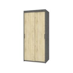 ТОМАС Шкаф-купе Камень темный - Ирландский дуб Т21 в Лысьве - lysva.mebel24.online | фото