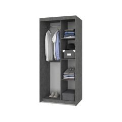 ТОМАС Шкаф-купе Камень темный - Ирландский дуб Т21 в Лысьве - lysva.mebel24.online | фото 2