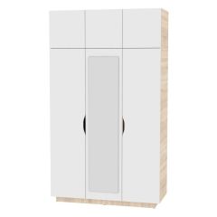 Шкаф с зеркалом "Аврора (H21_M)" в Лысьве - lysva.mebel24.online | фото