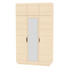 Шкаф с зеркалом "Аврора (H21_M)" в Лысьве - lysva.mebel24.online | фото 9