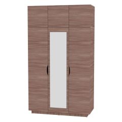 Шкаф с зеркалом "Аврора (H21_M)" в Лысьве - lysva.mebel24.online | фото 10