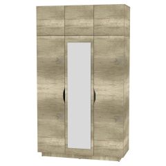 Шкаф с зеркалом "Аврора (H21_M)" в Лысьве - lysva.mebel24.online | фото 17