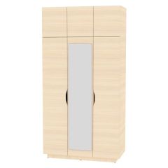 Шкаф с зеркалом "Аврора (H23_M)" в Лысьве - lysva.mebel24.online | фото 9