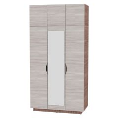 Шкаф с зеркалом "Аврора (H23_M)" в Лысьве - lysva.mebel24.online | фото 11