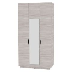 Шкаф с зеркалом "Аврора (H23_M)" в Лысьве - lysva.mebel24.online | фото 12