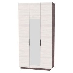 Шкаф с зеркалом "Аврора (H23_M)" в Лысьве - lysva.mebel24.online | фото 14