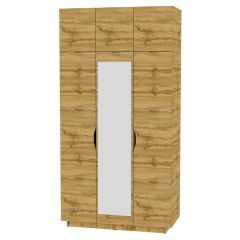 Шкаф с зеркалом "Аврора (H23_M)" в Лысьве - lysva.mebel24.online | фото 18