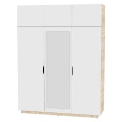 Шкаф с зеркалом "Аврора (H29_M)" в Лысьве - lysva.mebel24.online | фото 3