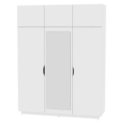 Шкаф с зеркалом "Аврора (H29_M)" в Лысьве - lysva.mebel24.online | фото 6