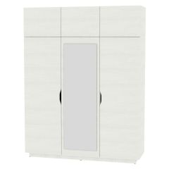 Шкаф с зеркалом "Аврора (H29_M)" в Лысьве - lysva.mebel24.online | фото 16