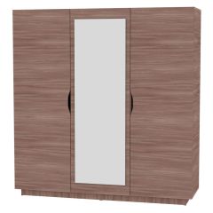 Шкаф с зеркалом "Аврора (H30_M)" в Лысьве - lysva.mebel24.online | фото 10