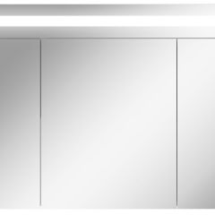 Шкаф-зеркало Аврора 100 с подсветкой LED Домино (DV8012HZ) в Лысьве - lysva.mebel24.online | фото