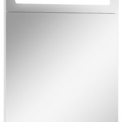 Шкаф-зеркало Аврора 55 левый с подсветкой LED Домино (DV8003HZ) в Лысьве - lysva.mebel24.online | фото 1