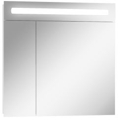 Шкаф-зеркало Аврора 70 с подсветкой LED Домино (DV8007HZ) в Лысьве - lysva.mebel24.online | фото