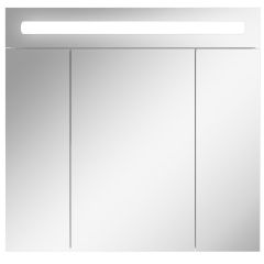 Шкаф-зеркало Аврора 75 с подсветкой LED Домино (DV8008HZ) в Лысьве - lysva.mebel24.online | фото 4