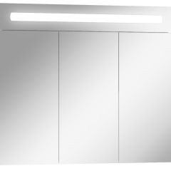 Шкаф-зеркало Аврора 80 с подсветкой LED Домино (DV8009HZ) в Лысьве - lysva.mebel24.online | фото